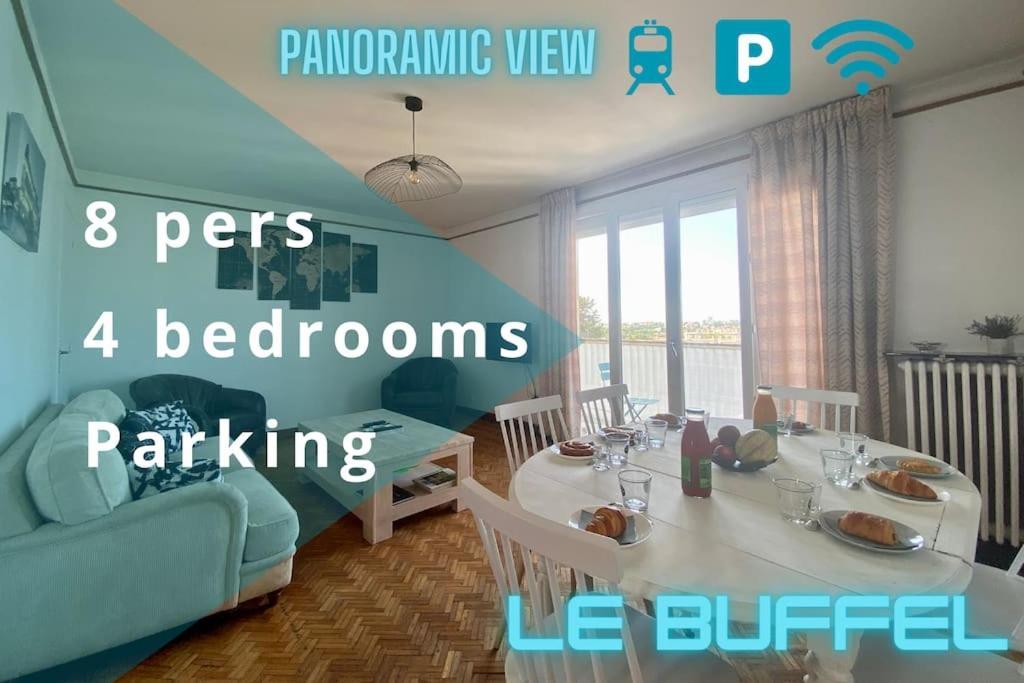Le Buffel - Appartement 4 Chambres, Parking, Wi-Fi, Tram - 8Pers มงต์เปอลิเยร์ ภายนอก รูปภาพ